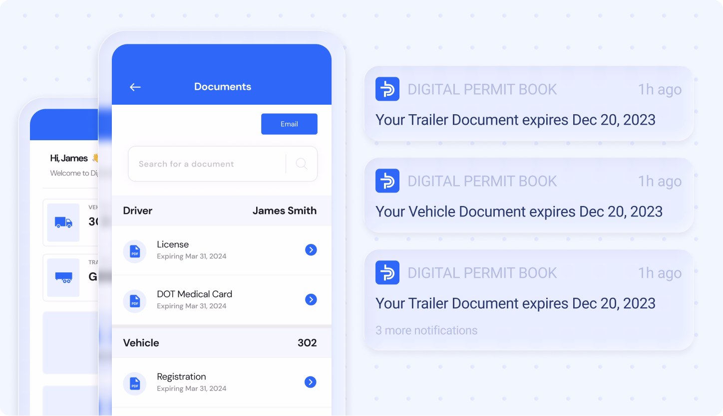 Digital Permit Book FMCSA and DOT Compliance Tool