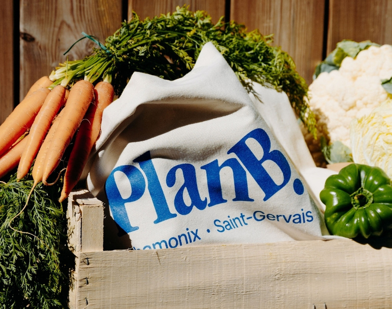 Restaurant with local and seasonal products at PlanB Chamonx