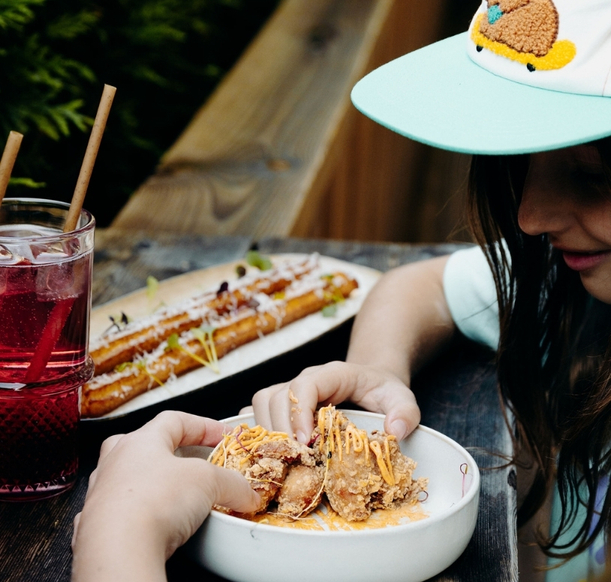 Children's menu at the PLANB hotel in Chamonix, a culinary delight for kids