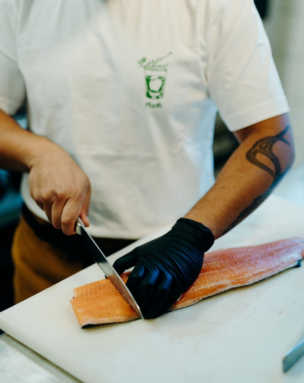 Cook in a Chamonix restaurant