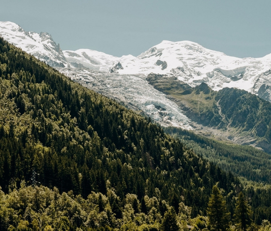 hotel spa chamonix avec vue sur le mont blanc