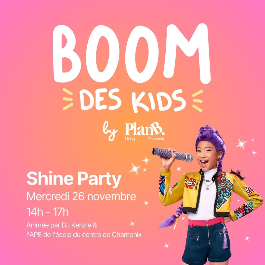 Boom des kids PlanB Chamonix