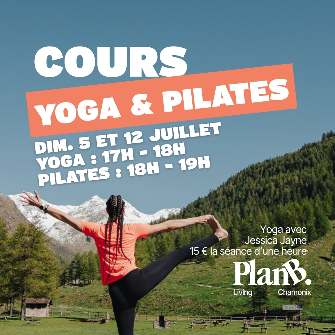 Cours de yoga et pilates a Chamonix