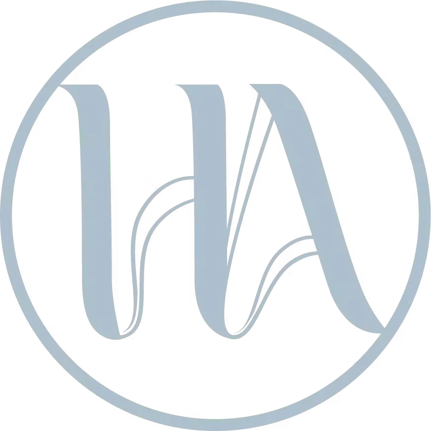 A large logo for Highwater Aesthetics