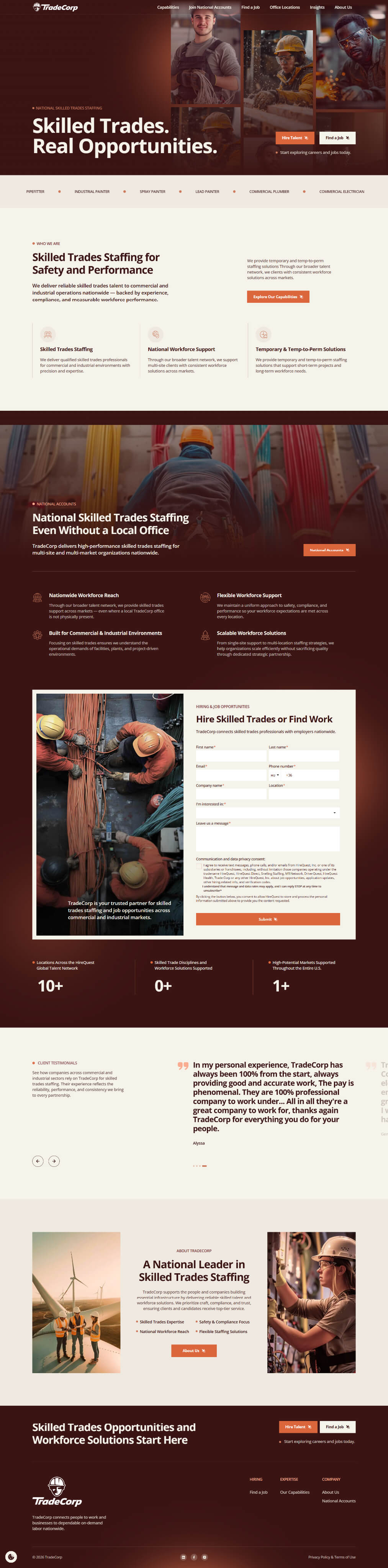 TradeCorp Web