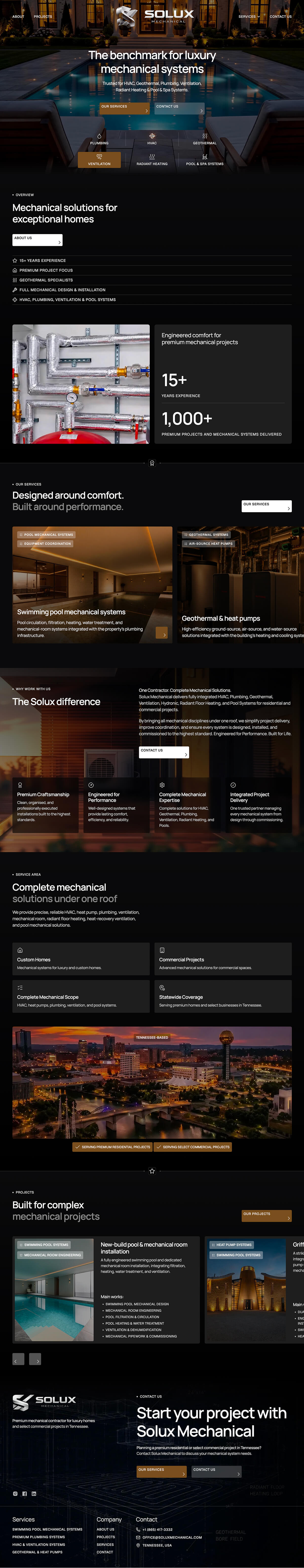 Solux Mechanical Web