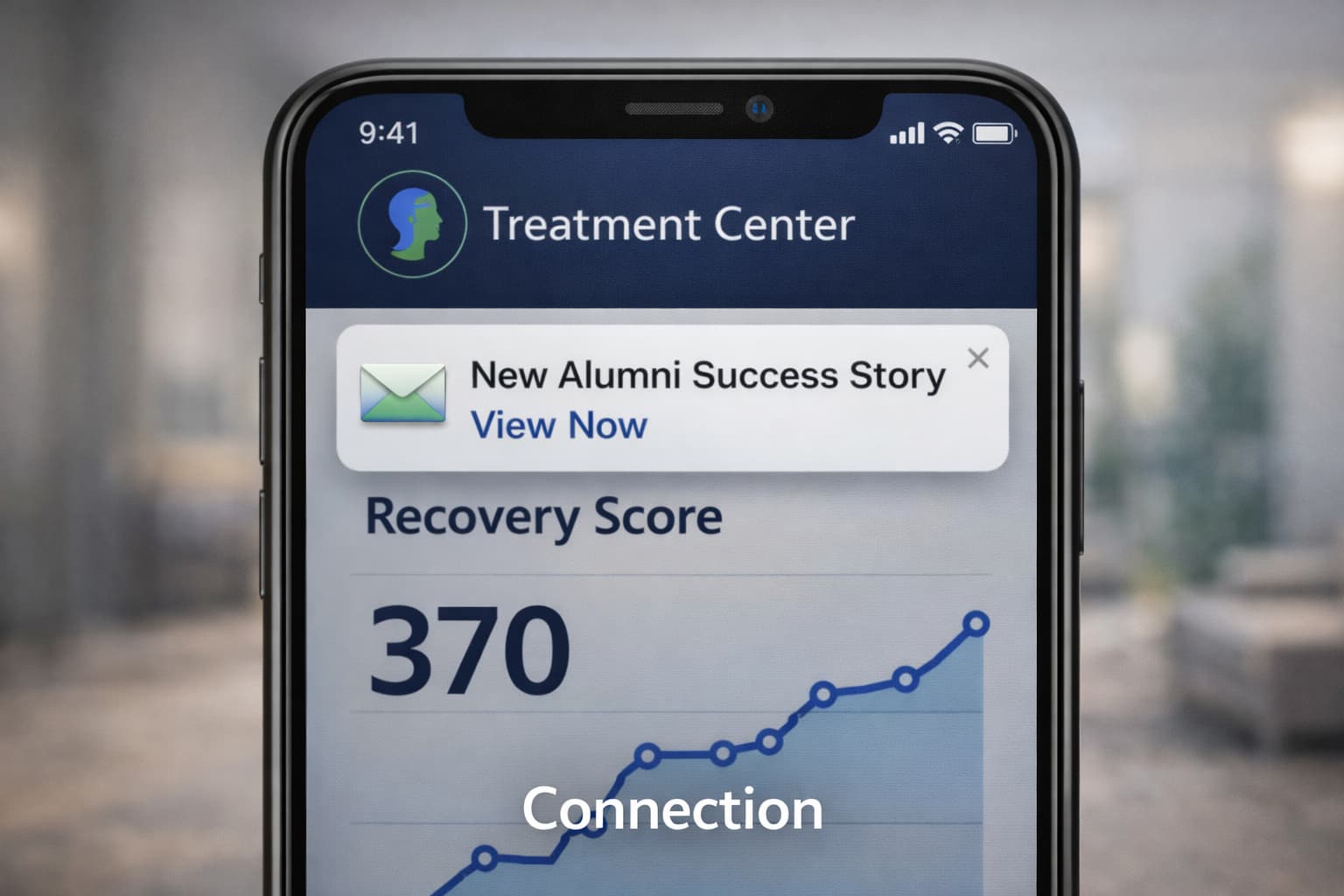 recovery center alumni app