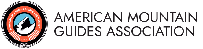 The American Mountain Guide Association's Logo
