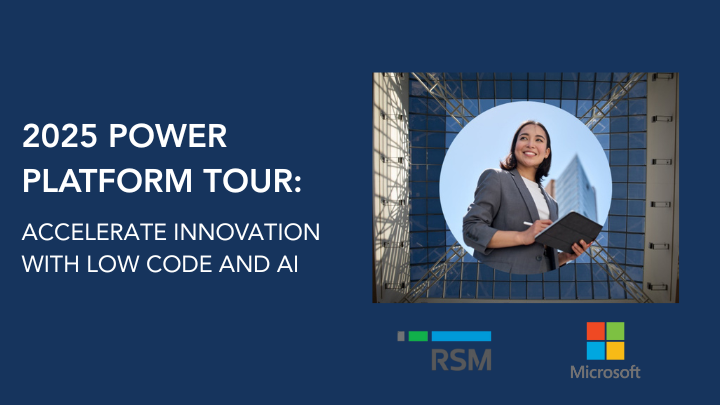 2025 Power Platform Tour : Accelerate Innovation with Low Code and AI