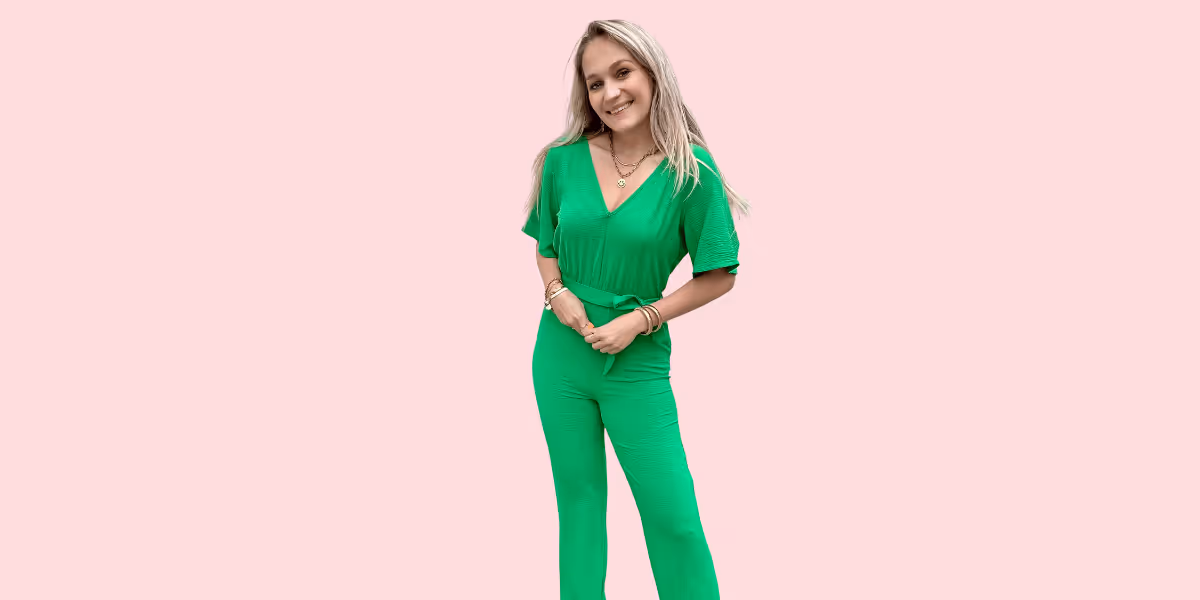 Groene pantalon combineren dames