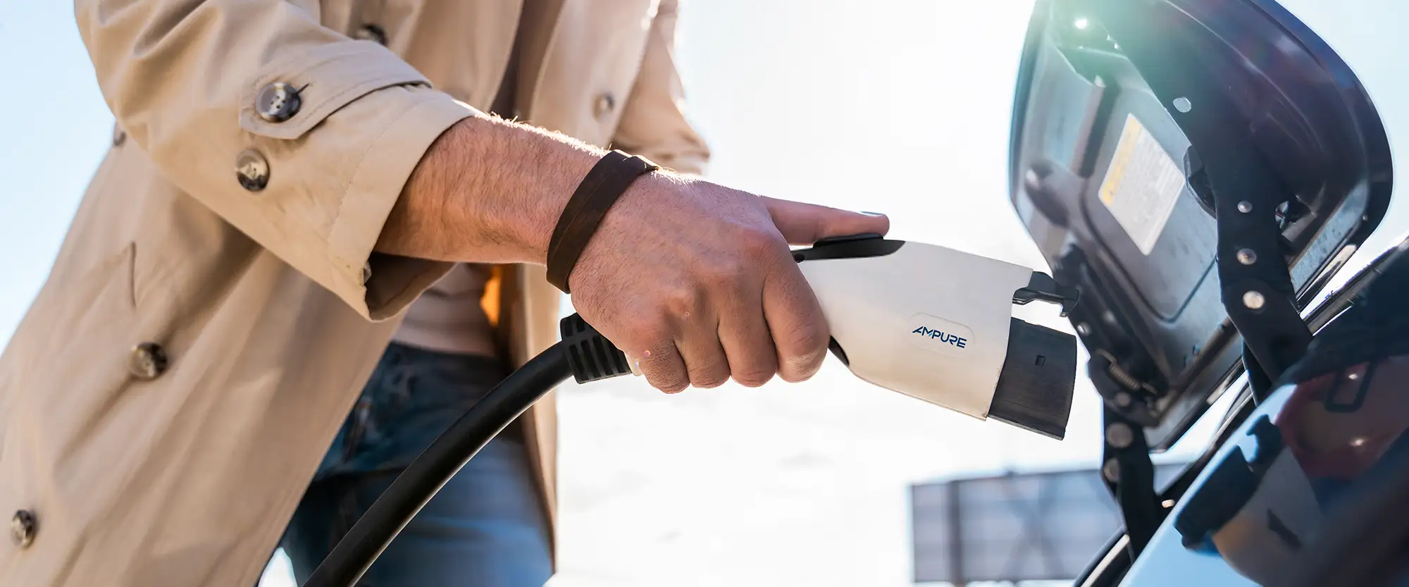 Ampure Go SAE Coupler for EV Charging Most EVs