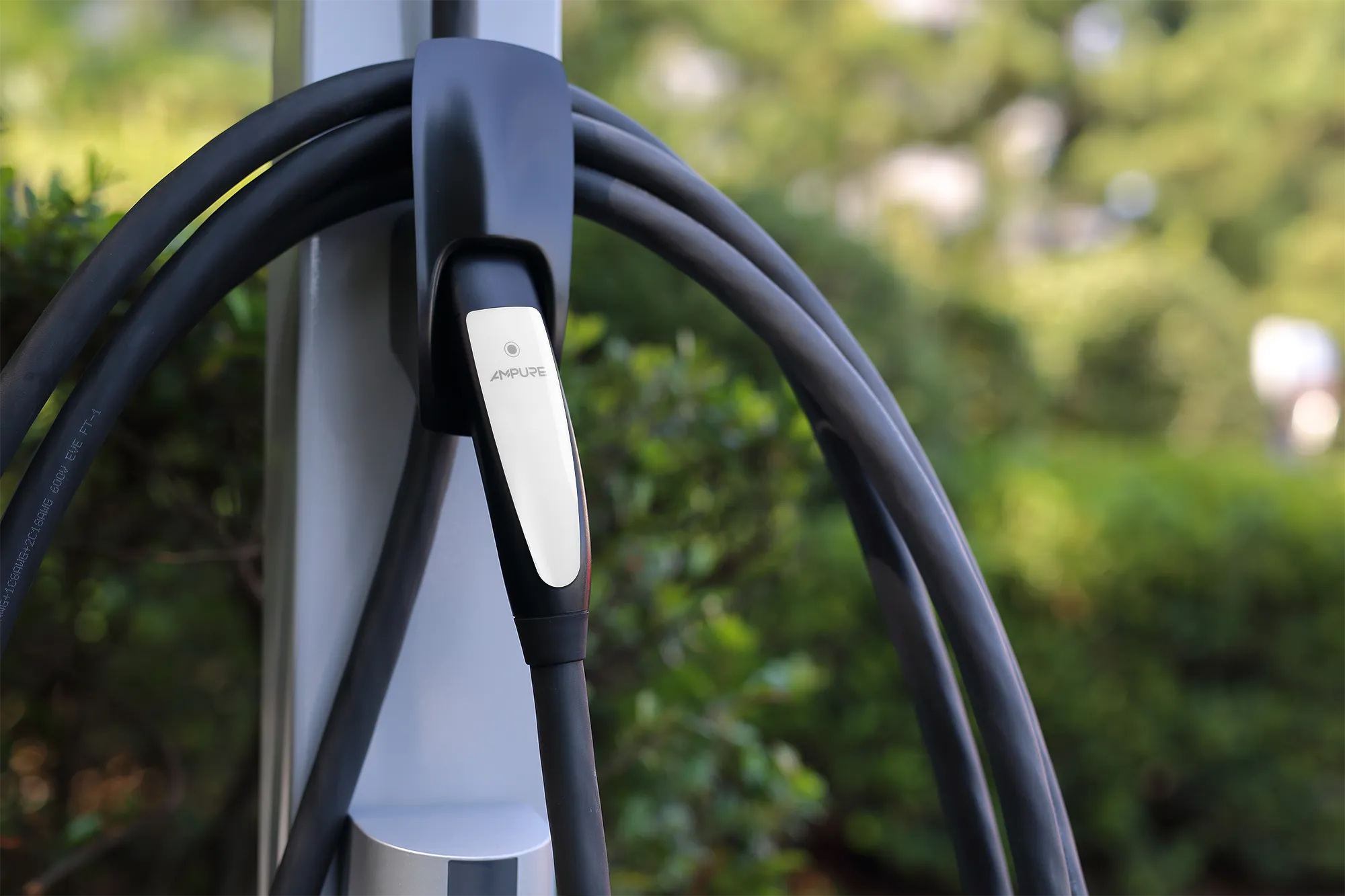Ampure Go 2 Coupler NACS SAE Outside Charging EV