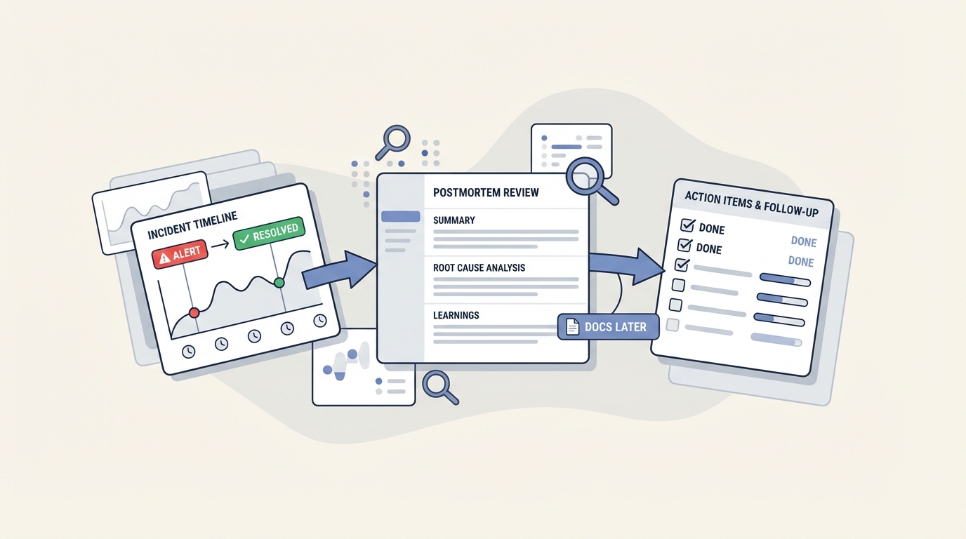 The docs later postmortem pattern: A guide to learning from incidents