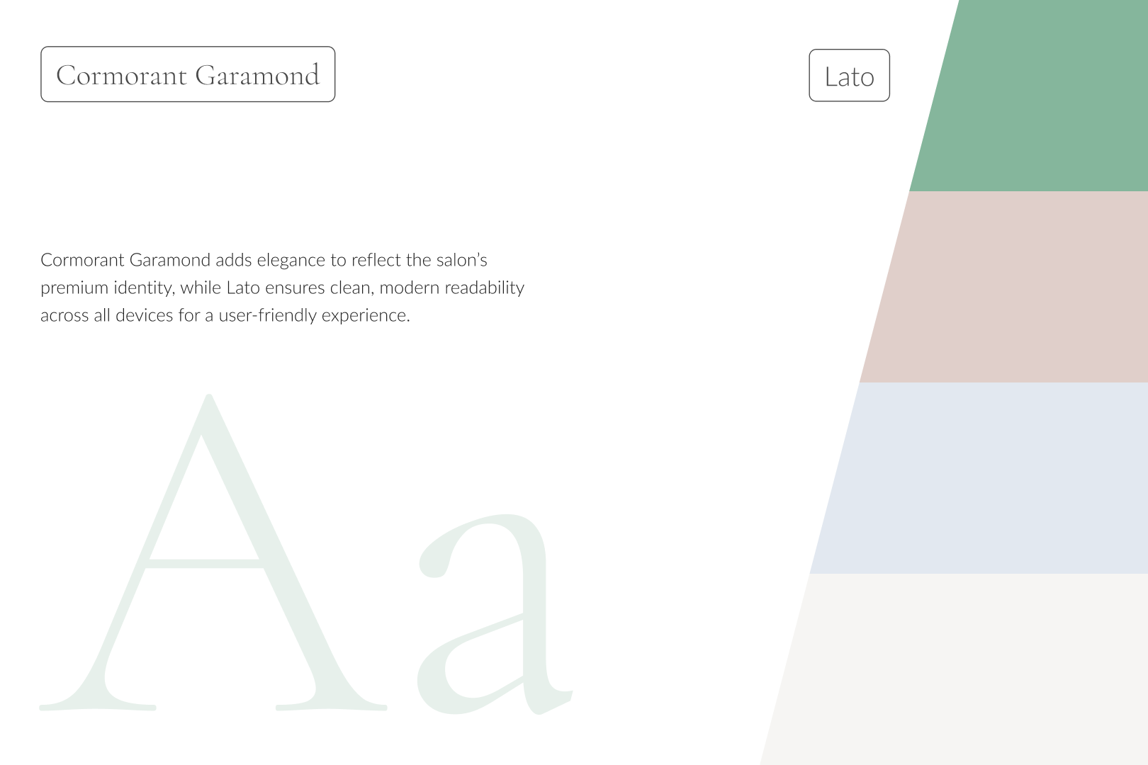 website typography