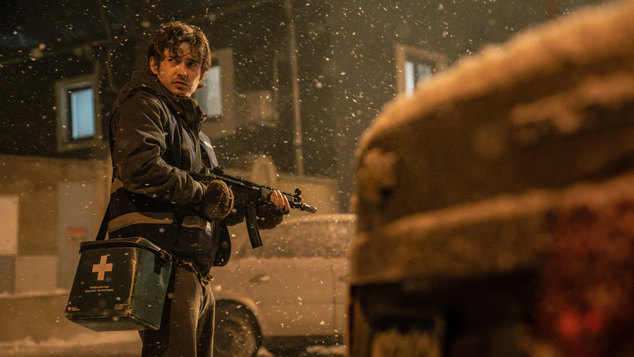 Austin Abrams in Resident Evil