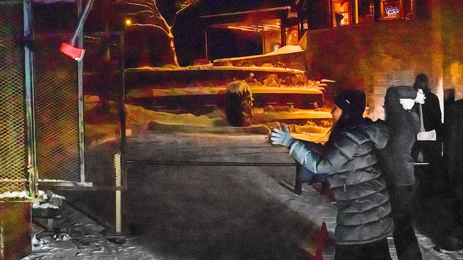 selly nia throws an axe