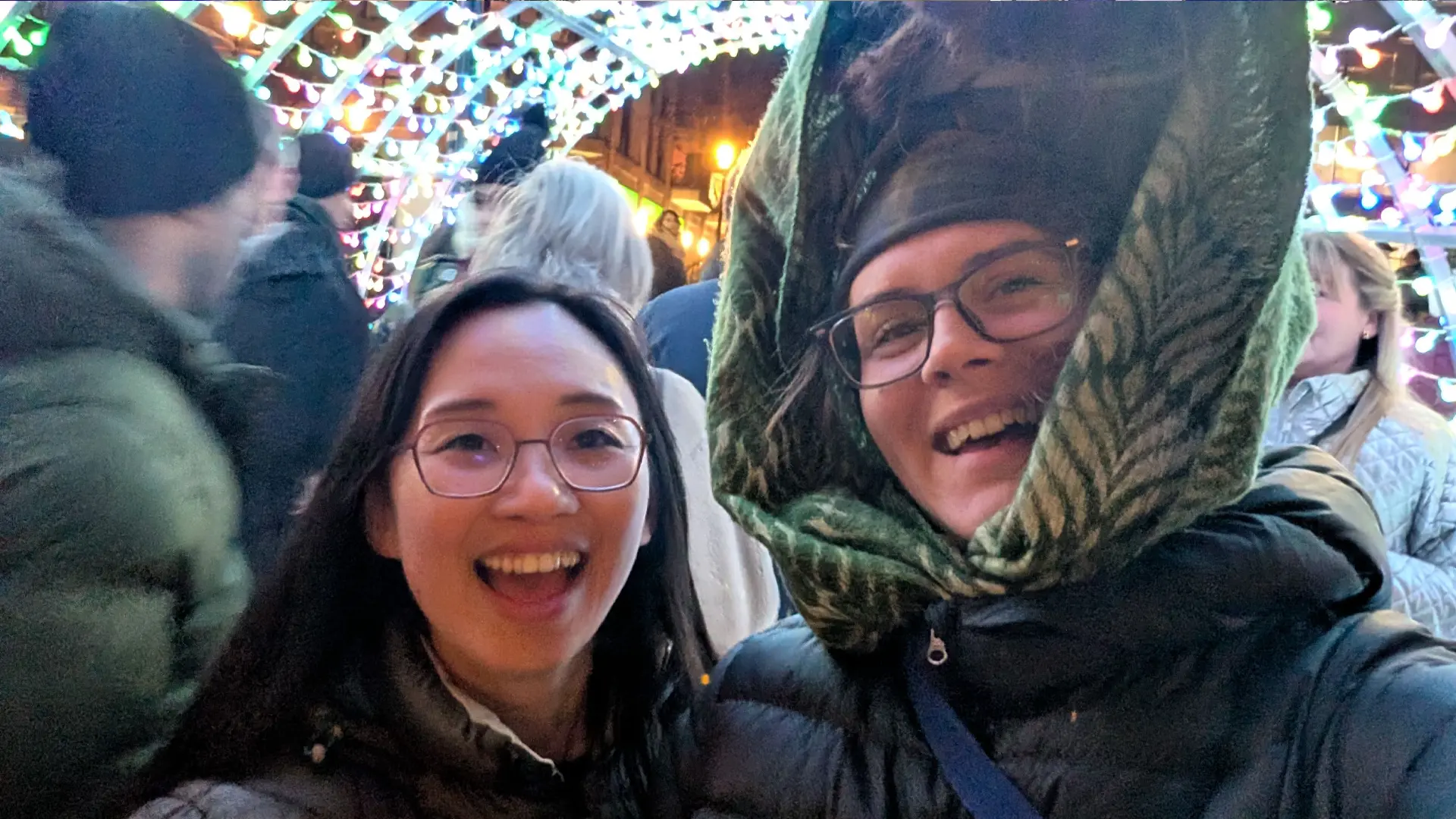 selly nia and monica urbanas at st lawrence market in toronto