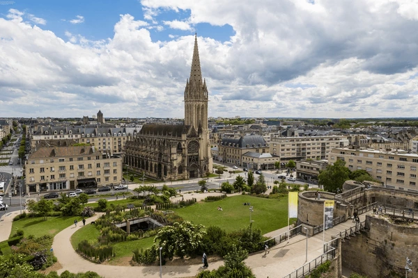Vue de Caen - Agence Webflow Nemoya