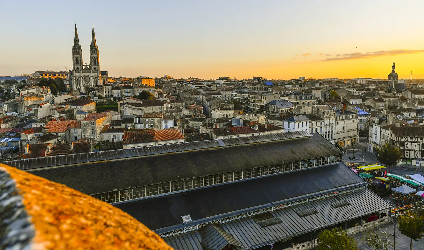 Vue de Niort - Agence Webflow Nemoya