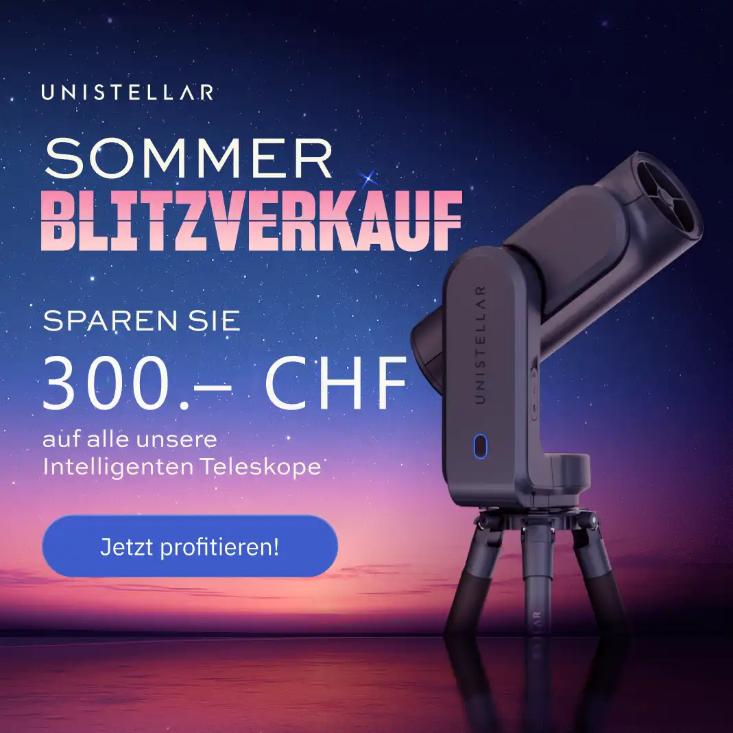 Unistellar Odyssey: Dein Einstieg zu den Sternen – jetzt mit CHF 300.- Rabatt