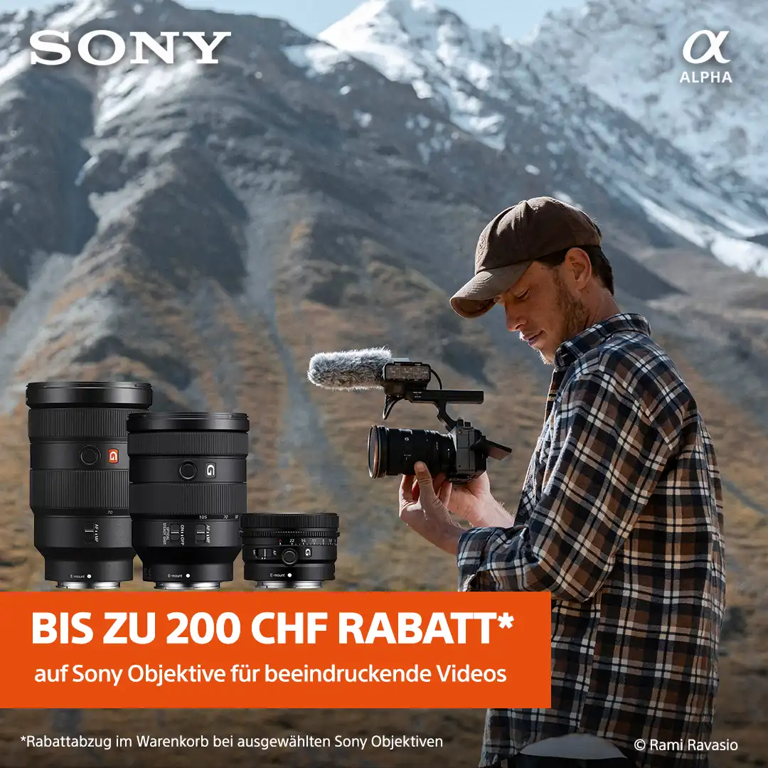Sony Movie Lens Voucher Aktion 2026