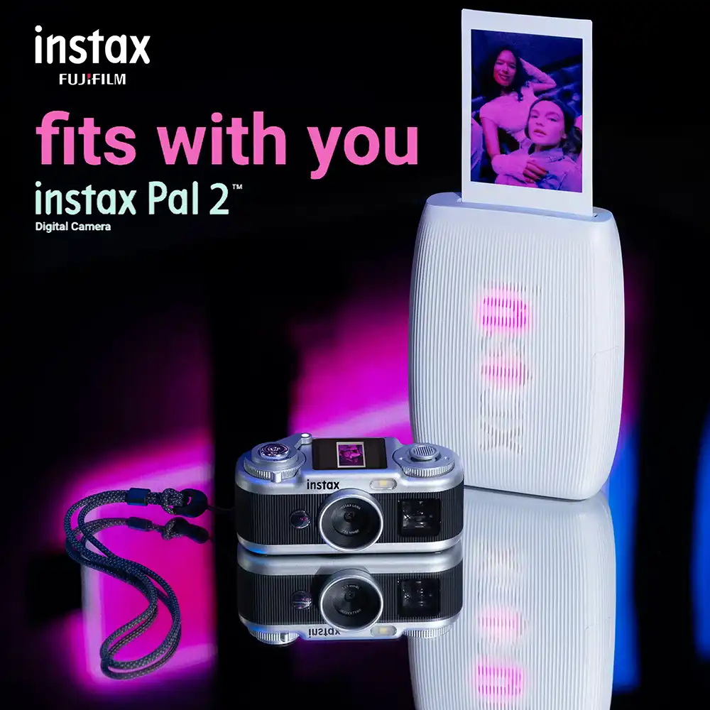 Fujifilm instax Pal 2: Die kleinste Kamera der Welt für deine grössten Momente!