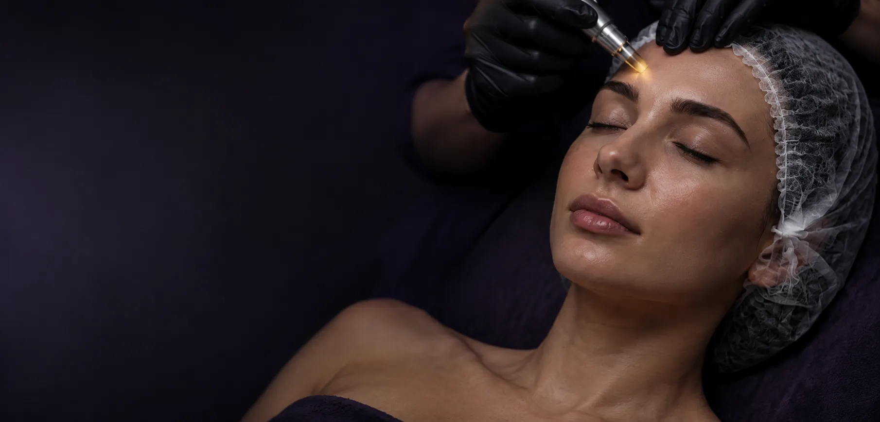 Clinical aesthetic treatment at SOM Aesthetics in Encinitas