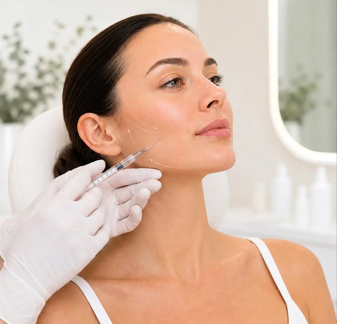Facial filler treatment planning at SOM Aesthetics