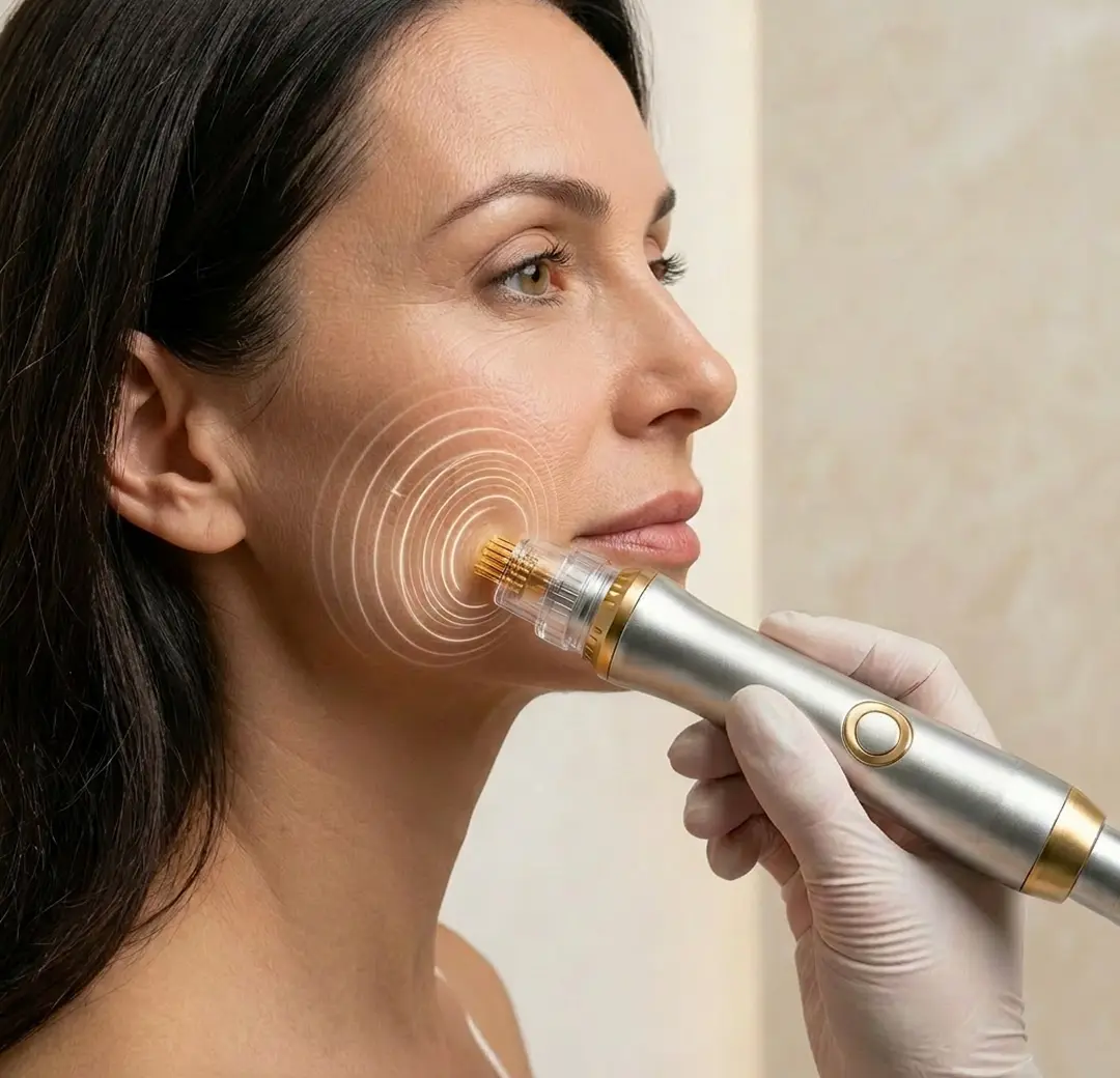 RF microneedling treatment planning at SOM Aesthetics