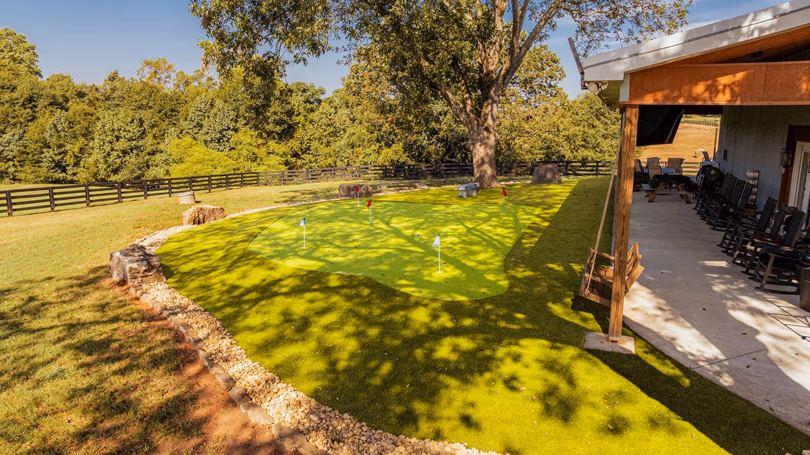 High-quality landscape and hardscape installation in Athens, GA by Magscapes Outdoors