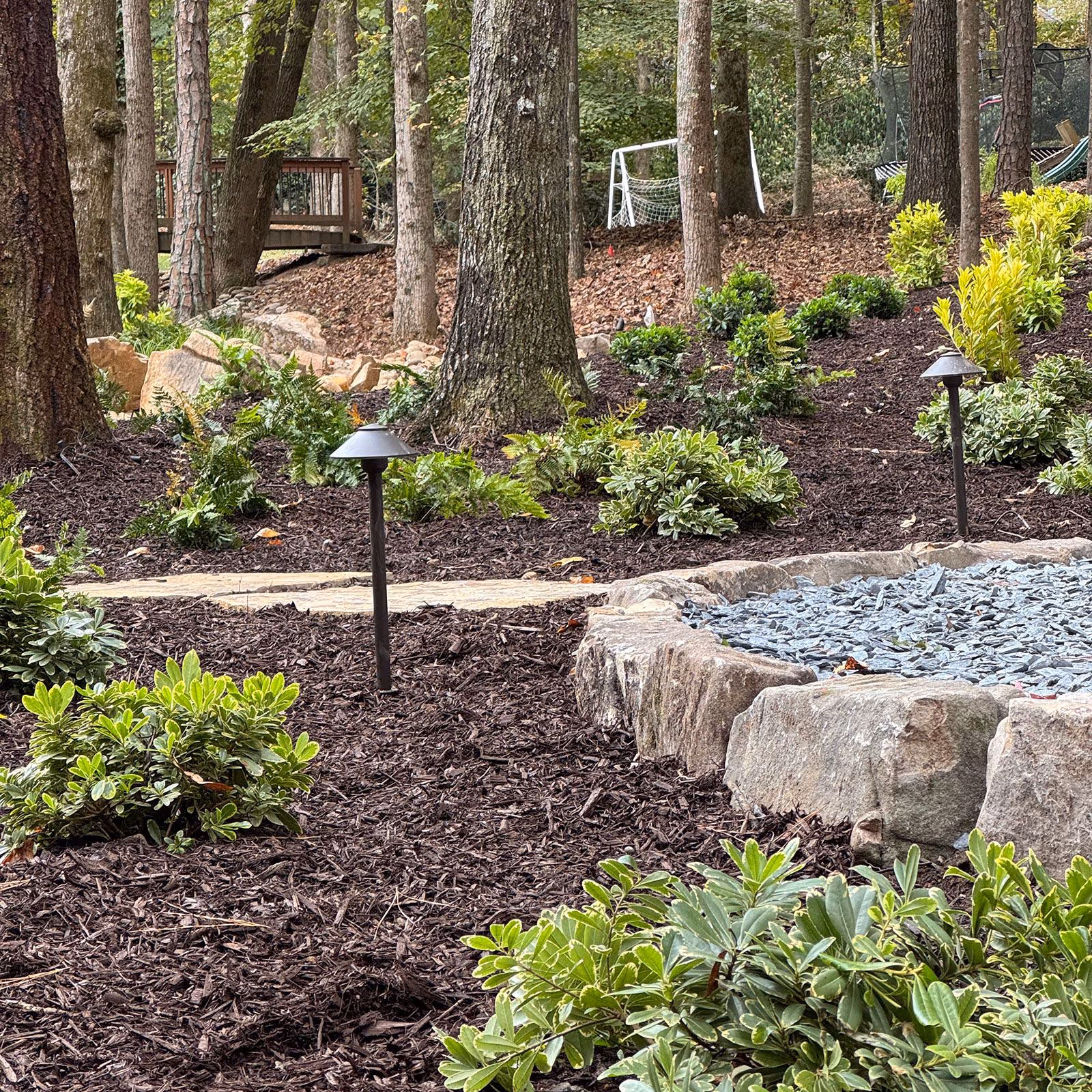 High-quality landscape and hardscape installation in Athens, GA by Magscapes Outdoors