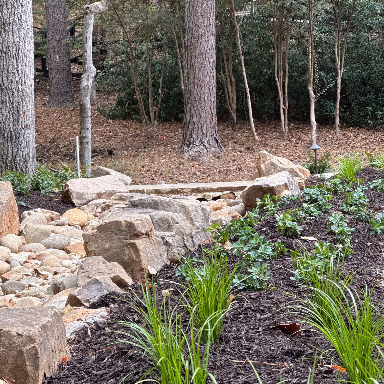 High-quality landscape and hardscape installation in Athens, GA by Magscapes Outdoors