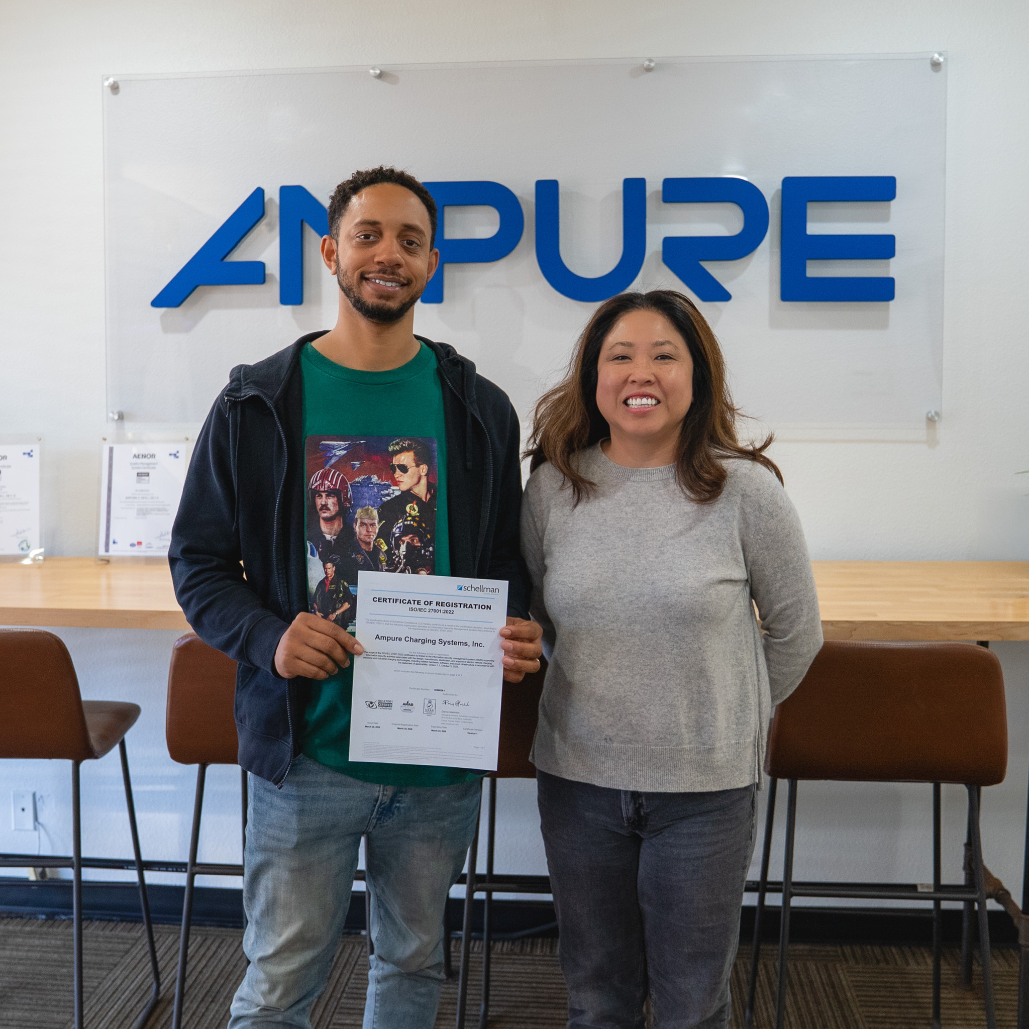 Ampure Achieves ISO/IEC 27001 Certification and TISAX Compliance