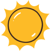 Sun icon
