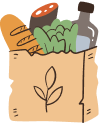 Bag of Groceries Icon