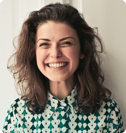 Portrait of Margot Schmorak, CEO and Co-Founder