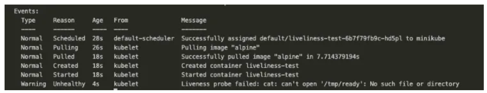 An HTTP request, a TCP probe, or a gRPC probe