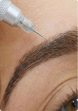 Eyebrow nanoblading