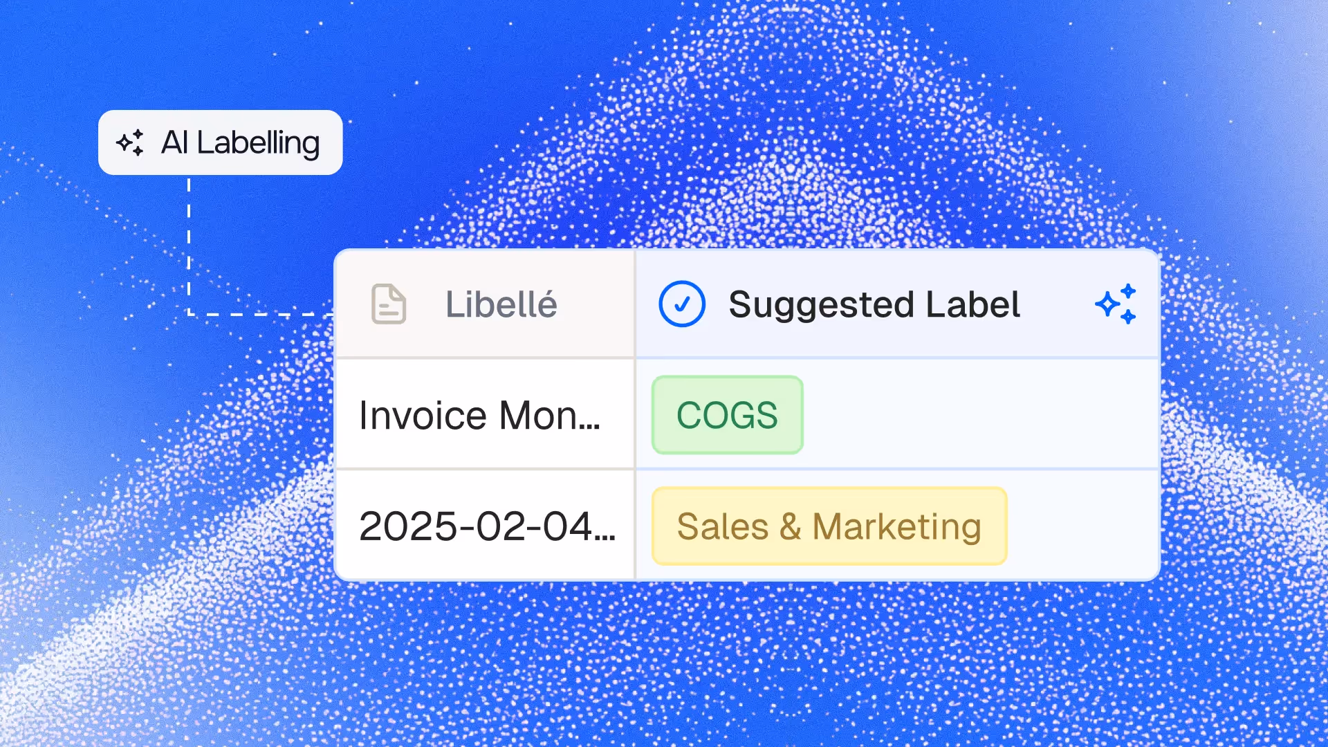 Consistent AI data labelling for financial decisions
