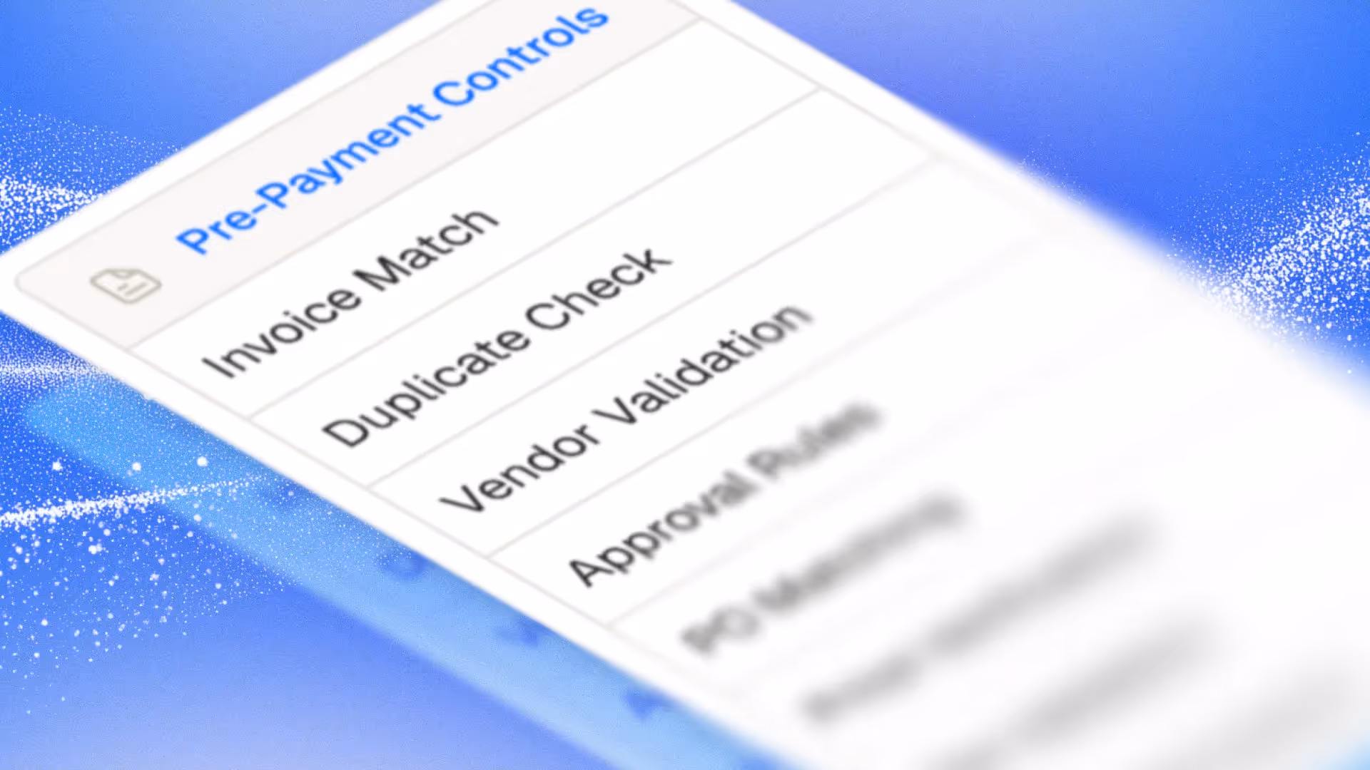 accounts payable controls