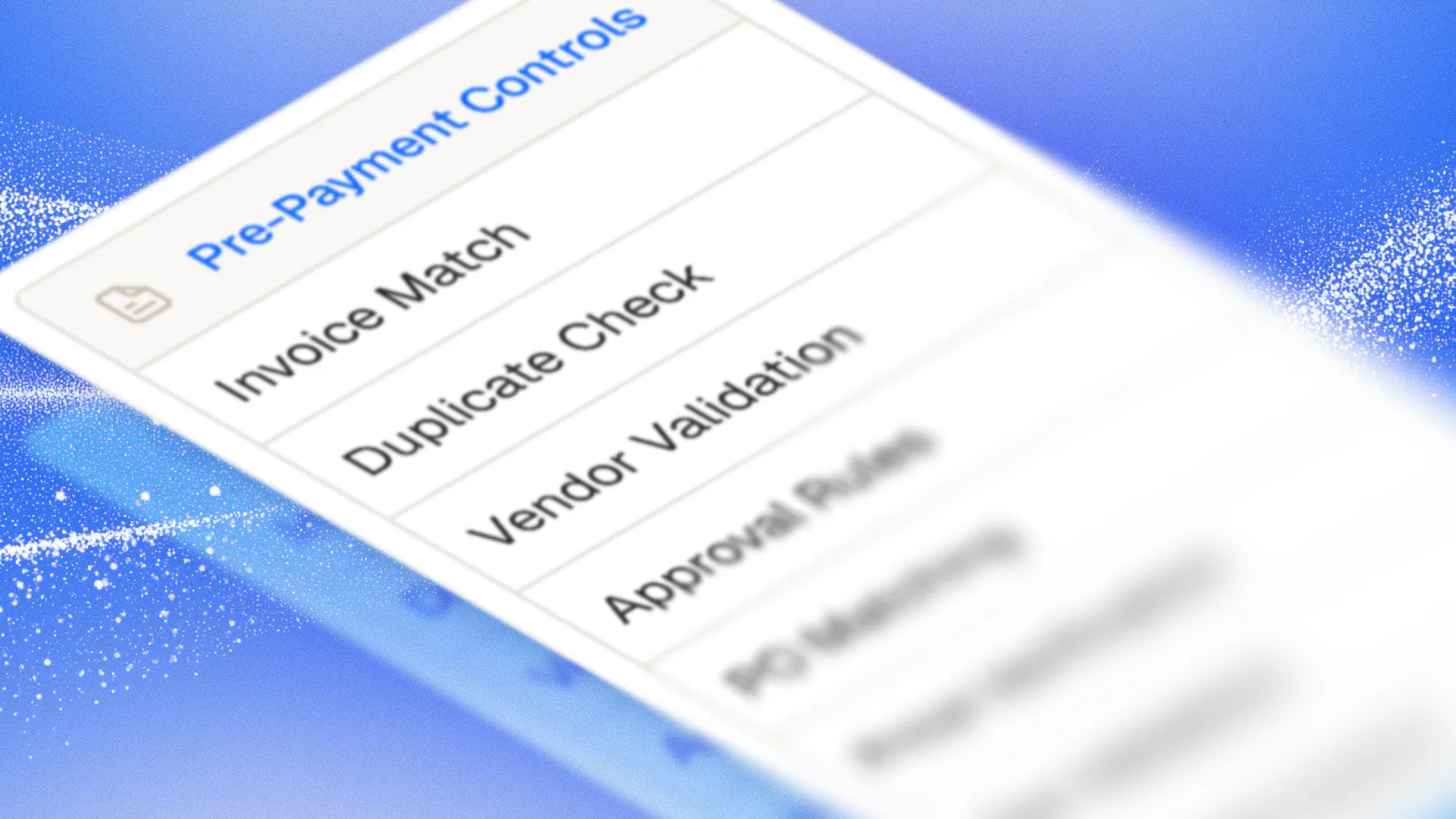 accounts payable controls