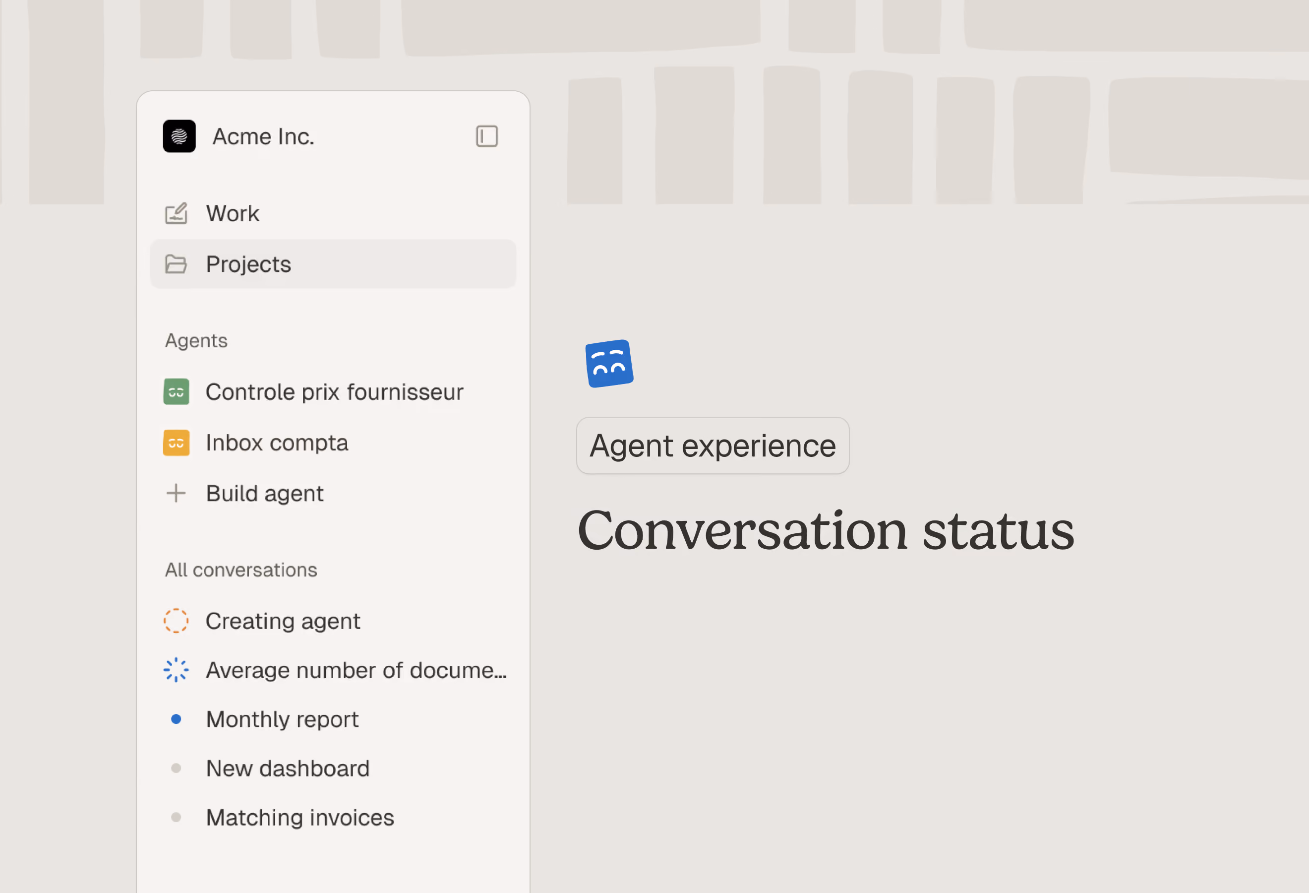 Status in Phacet