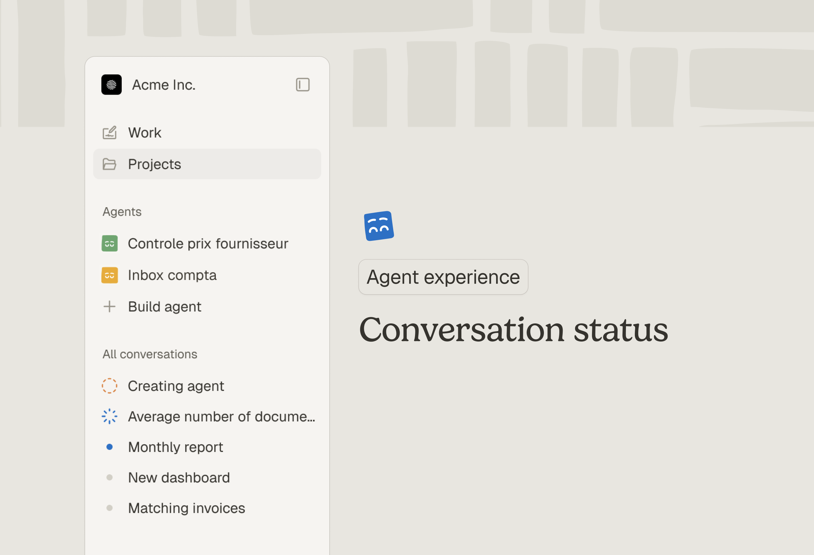 Status in Phacet
