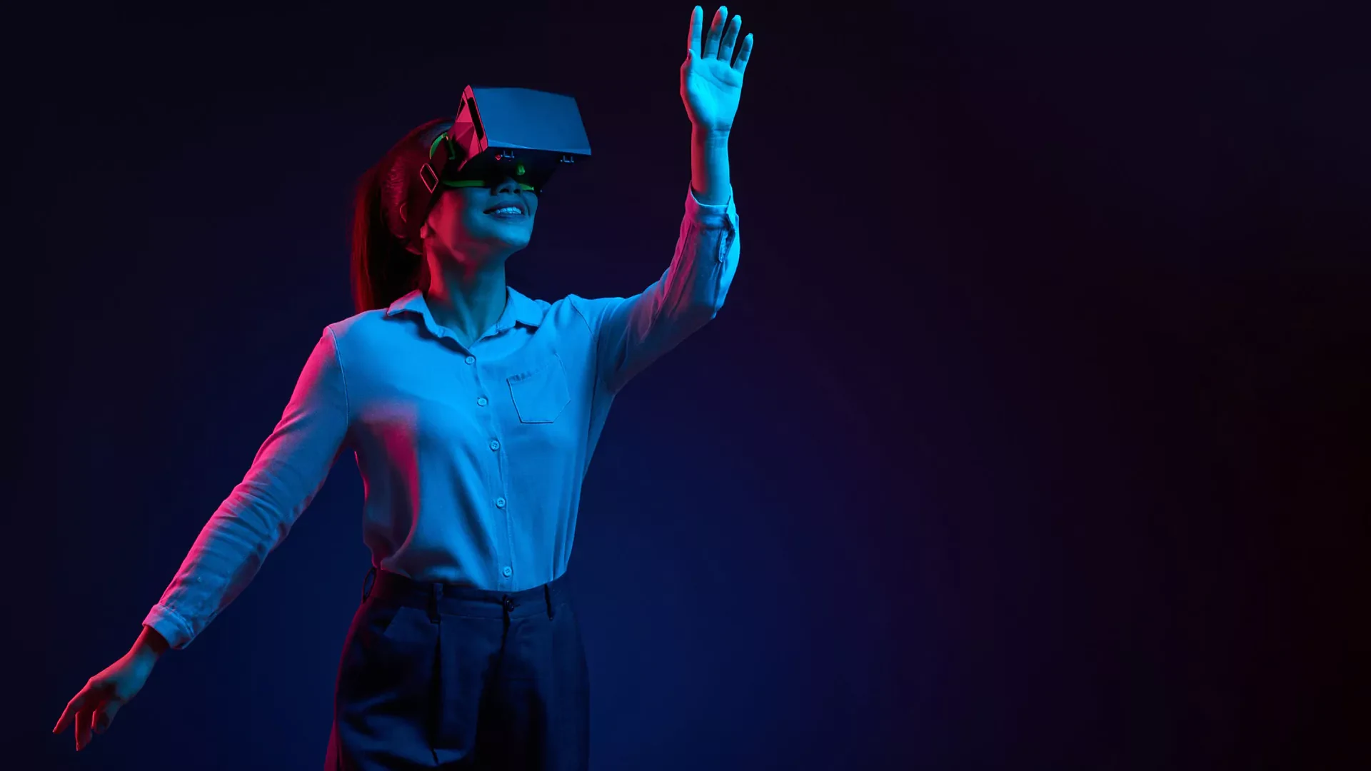 ar/vr develpment background image