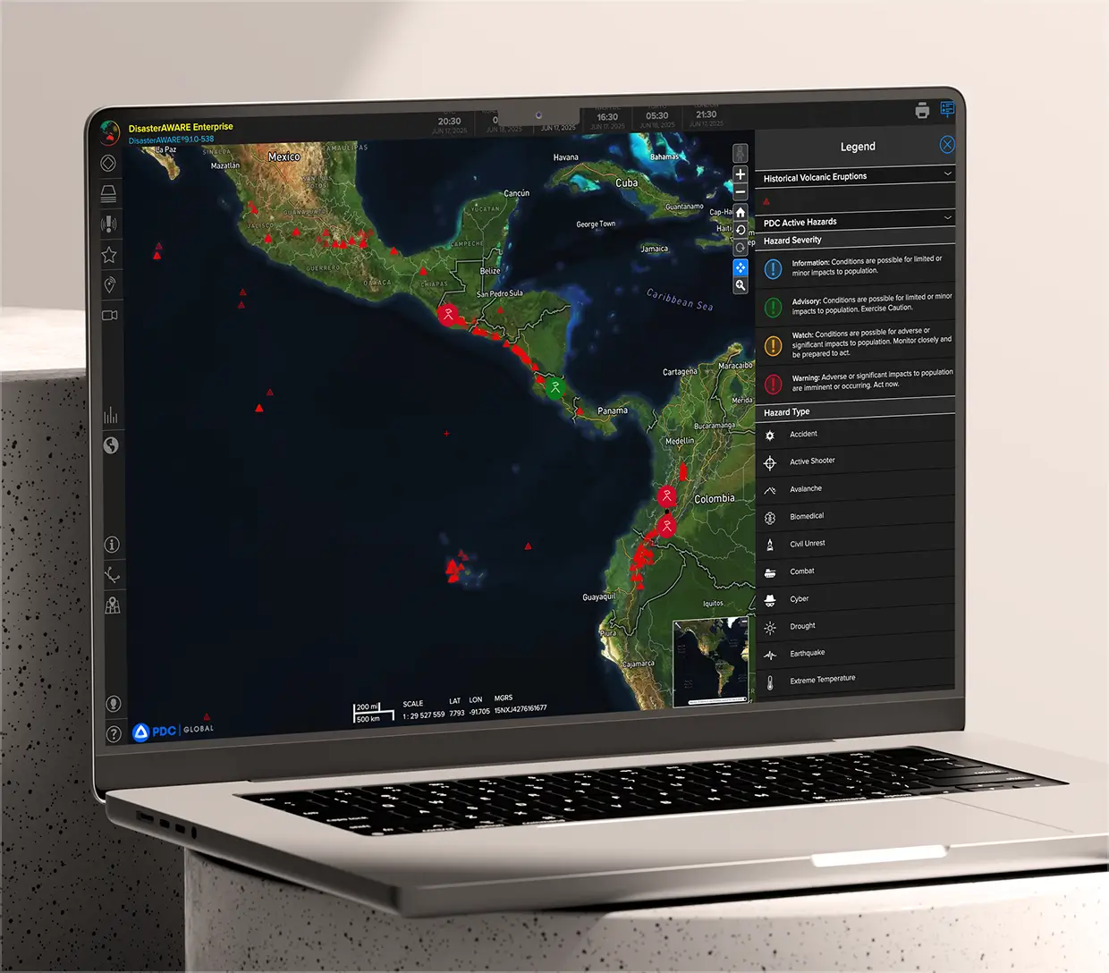 Notification and Exposure Areas