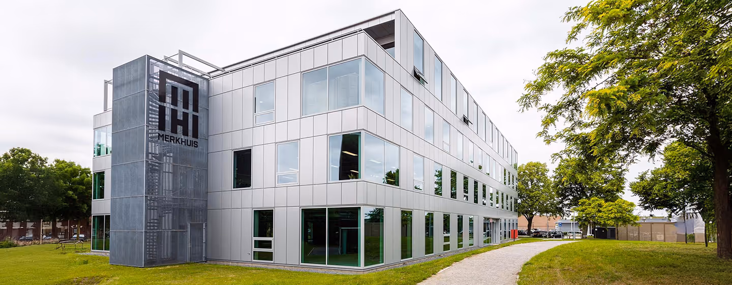 Office of event agency kaatenco in Breda, called the Merkhuis on Triple O campus
