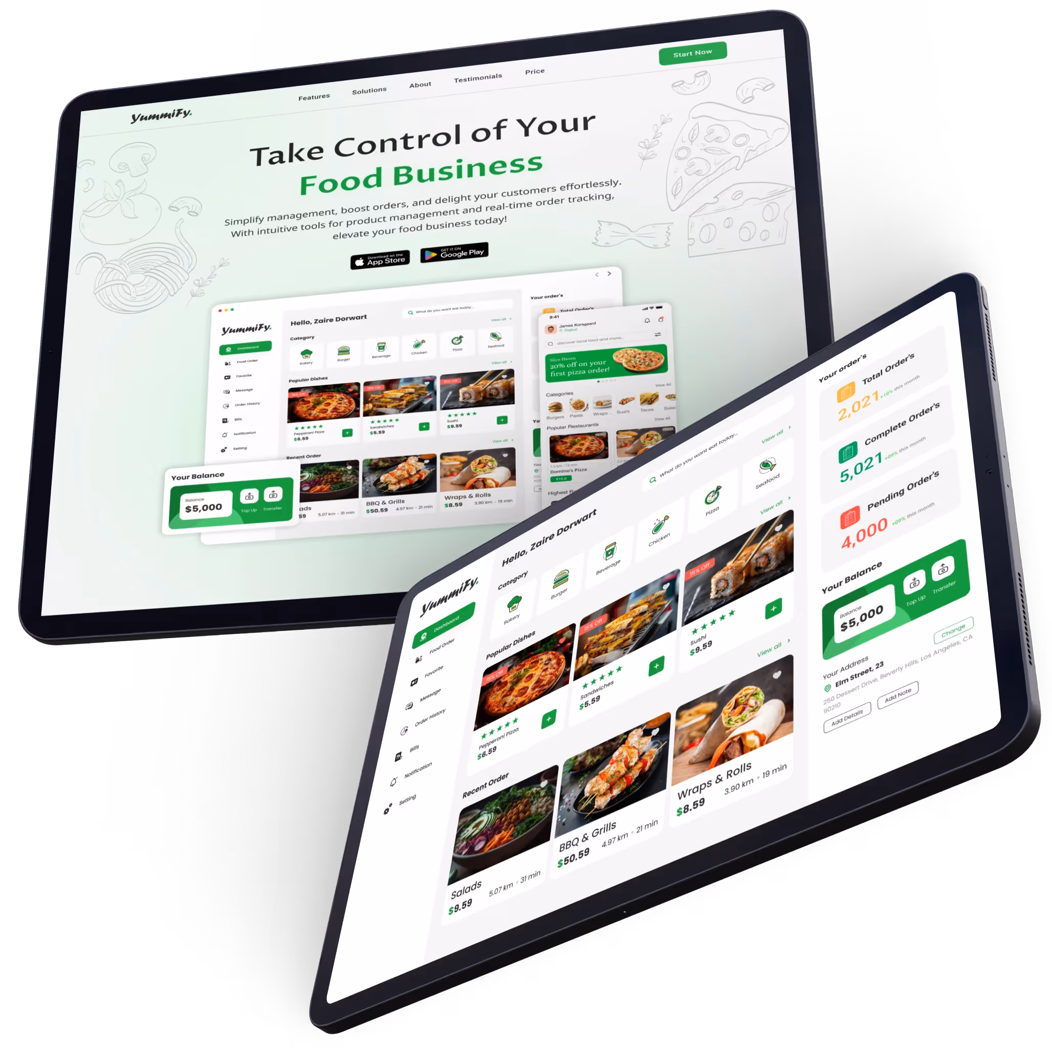YummiFy Restaurant Management App YummiFy Restaurant Management App
