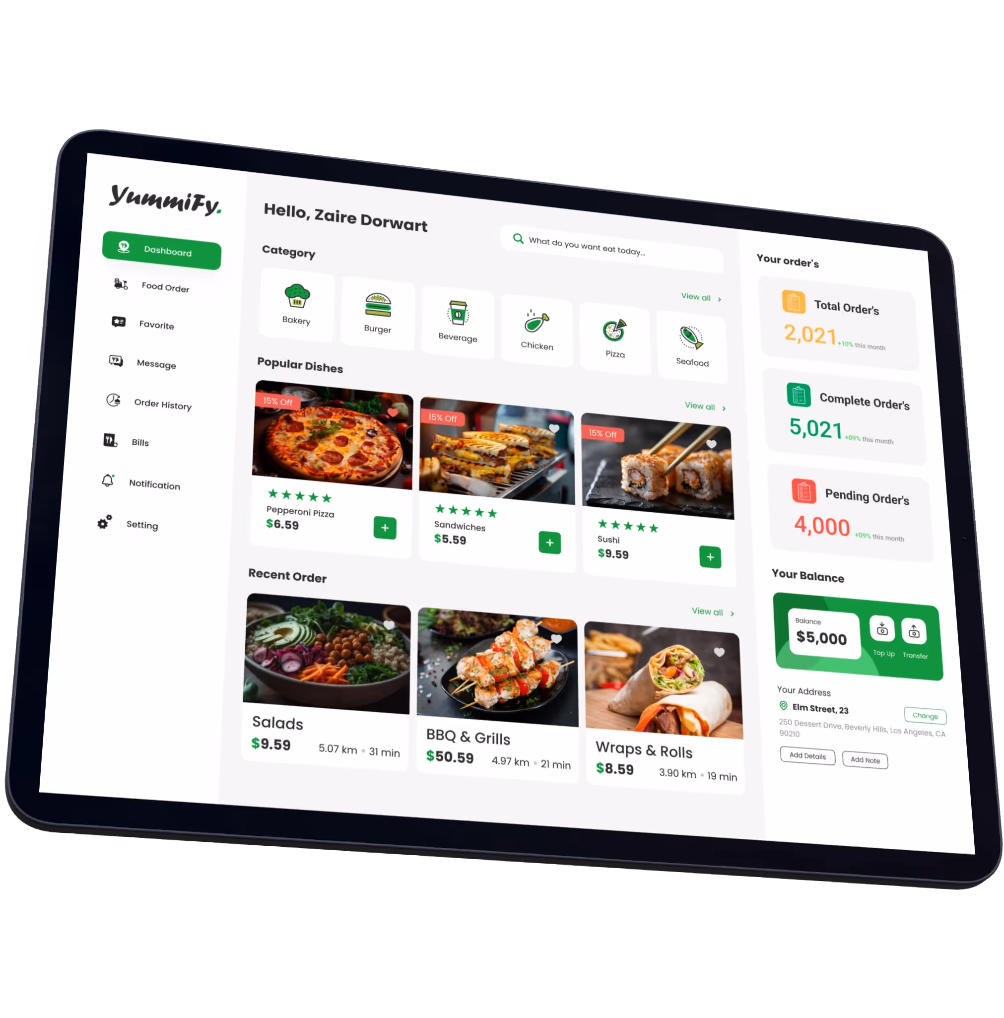 Real-Time Menu Management Real-Time Menu Management