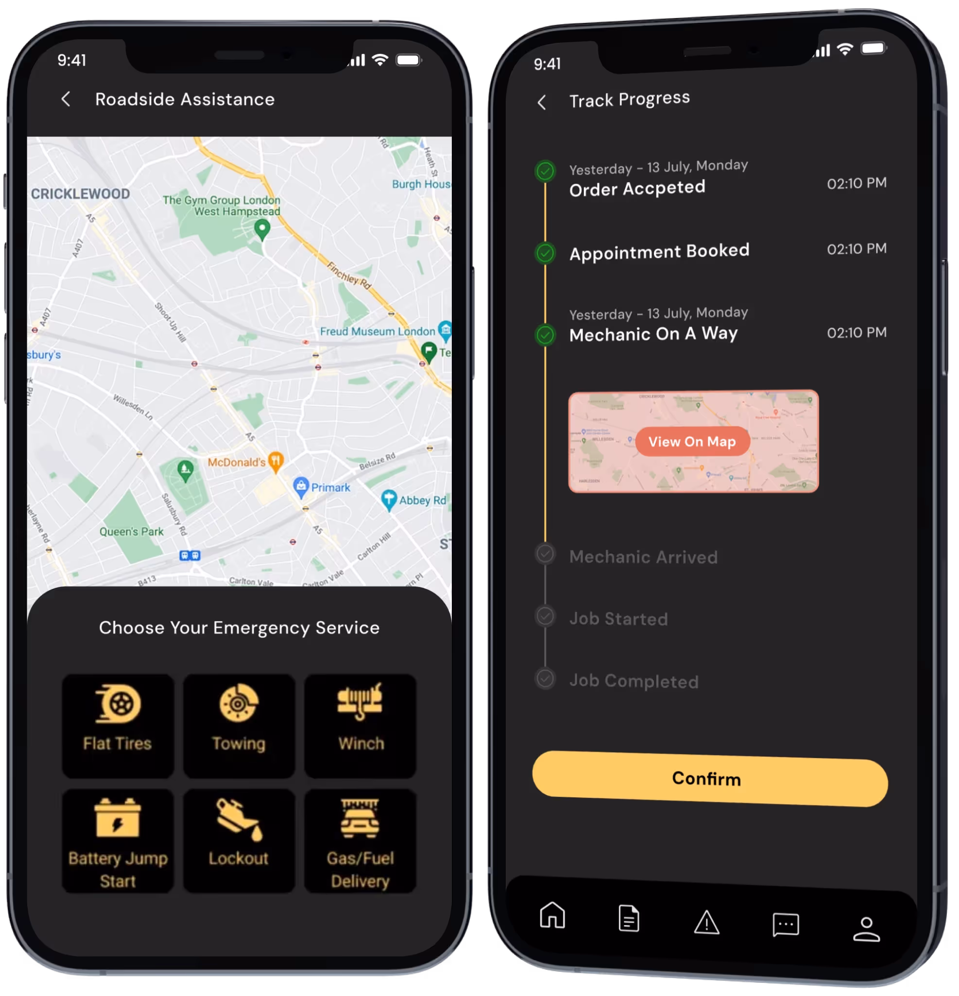 Wide Range of Services Feature Wide Range of Services Feature