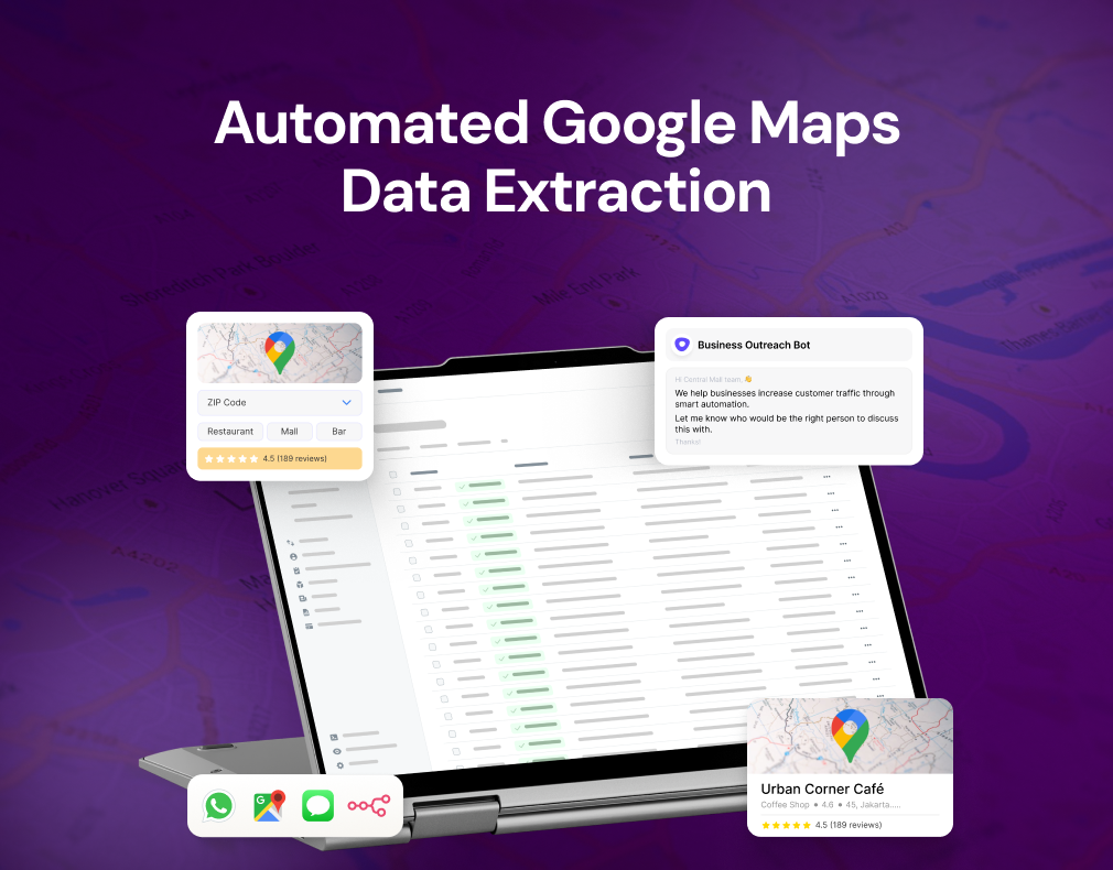 Automated Google Maps Data Extraction